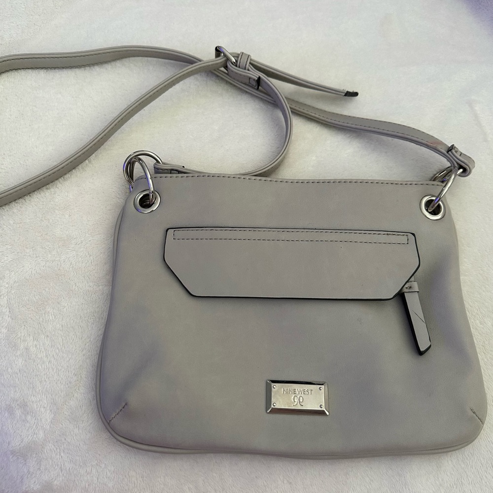 Gray Nine West Crossbody